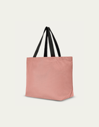 BLOCK LOGO PINK CARRYALL TOTE BAG