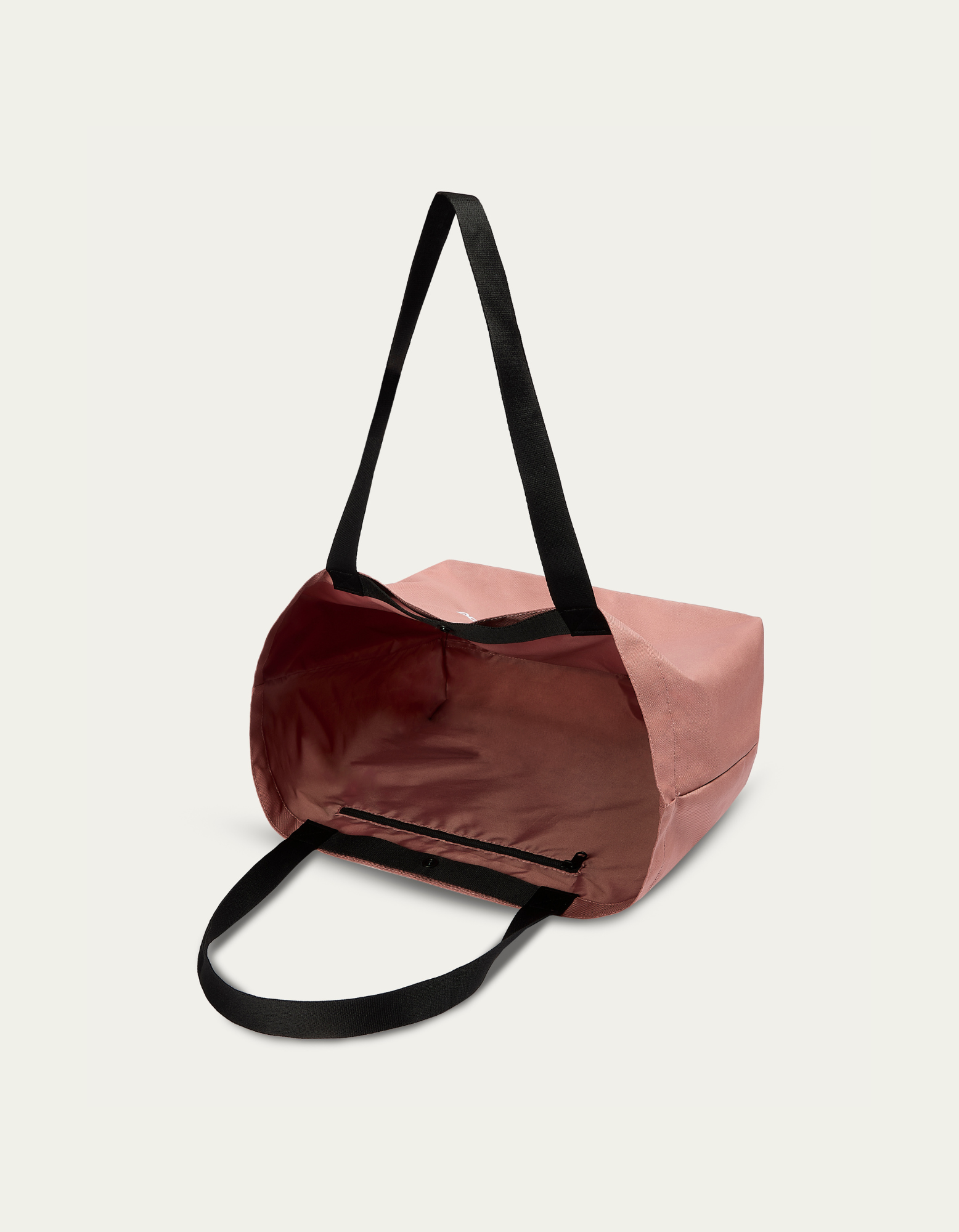BLOCK LOGO PINK CARRYALL TOTE BAG
