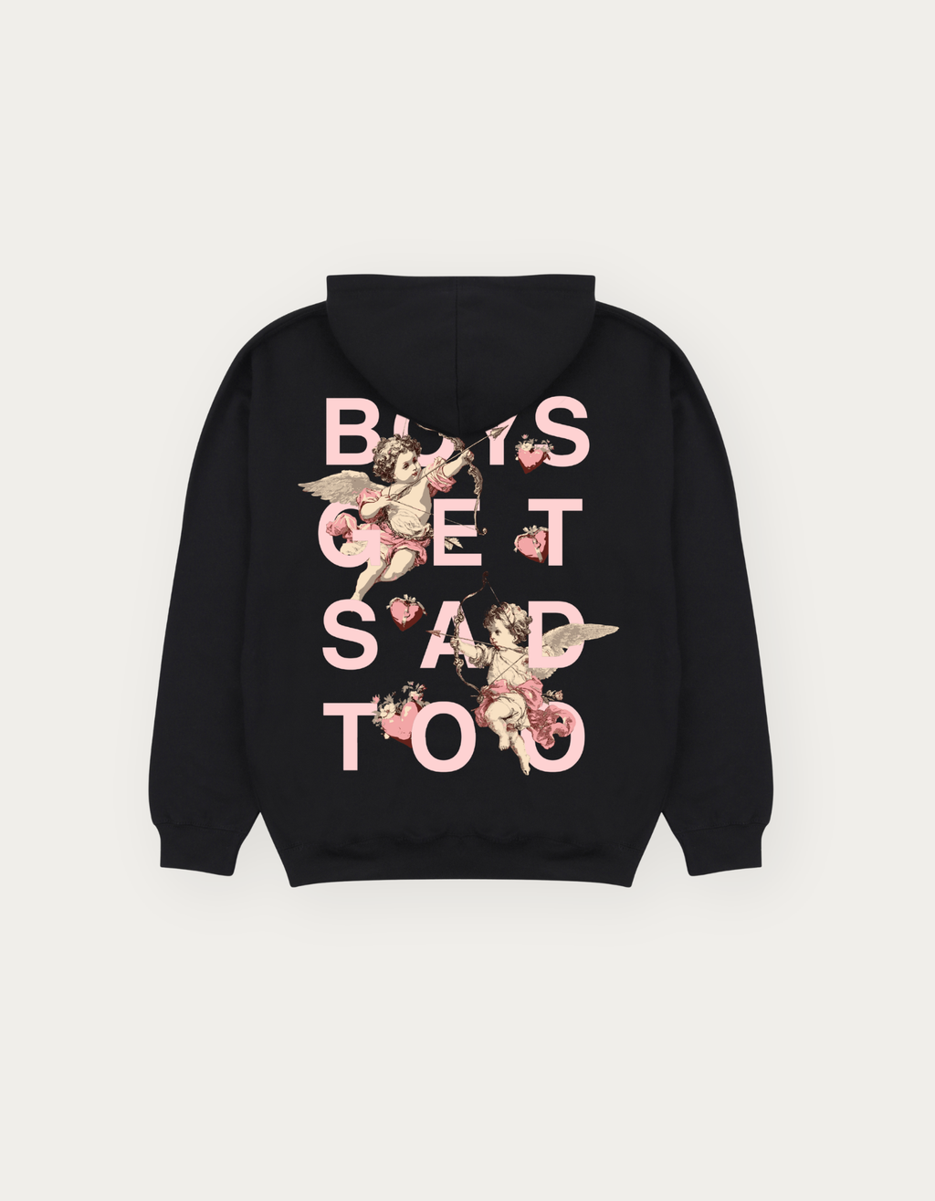 CHERUB SPELL OUT HOODY BLACK