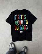 FEELS GOOD TEE BLACK