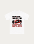 PIT STOP TEE WHITE