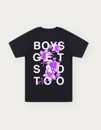 FLOWER TEE BLACK