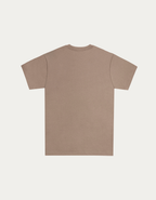 SCRIBBLE TEE BROWN