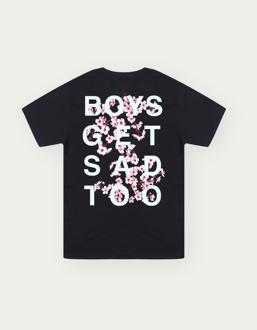 BLOSSOM TEE BLACK