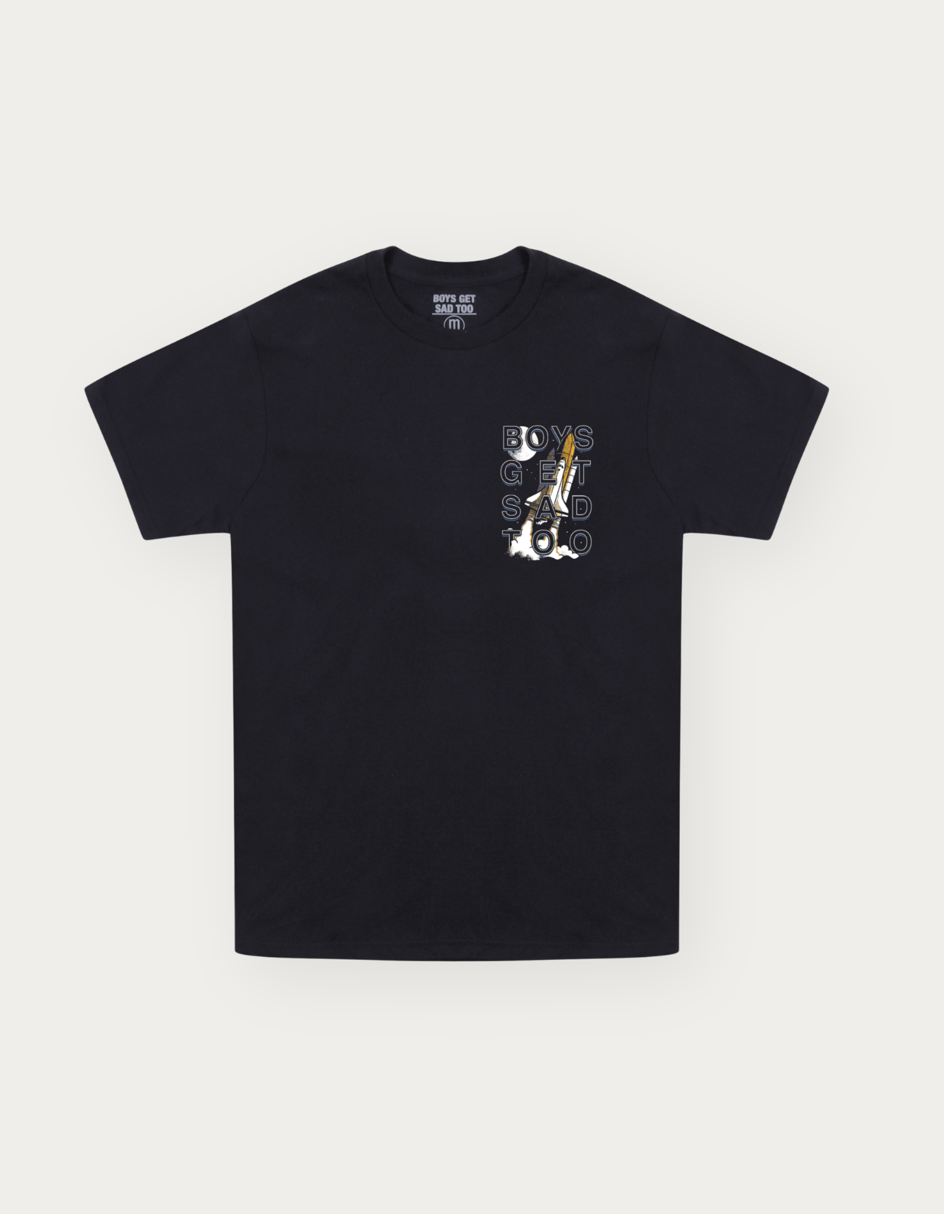 ROCKET TEE BLACK
