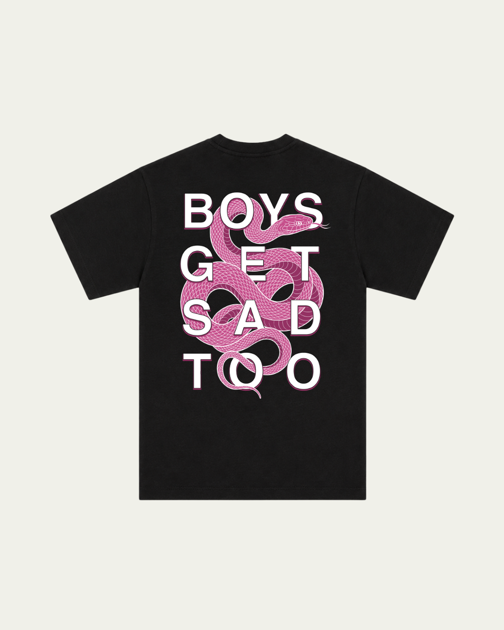 SNAKE BLACK TEE
