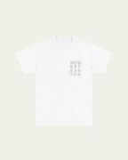 MOTION BLUR WHITE TEE