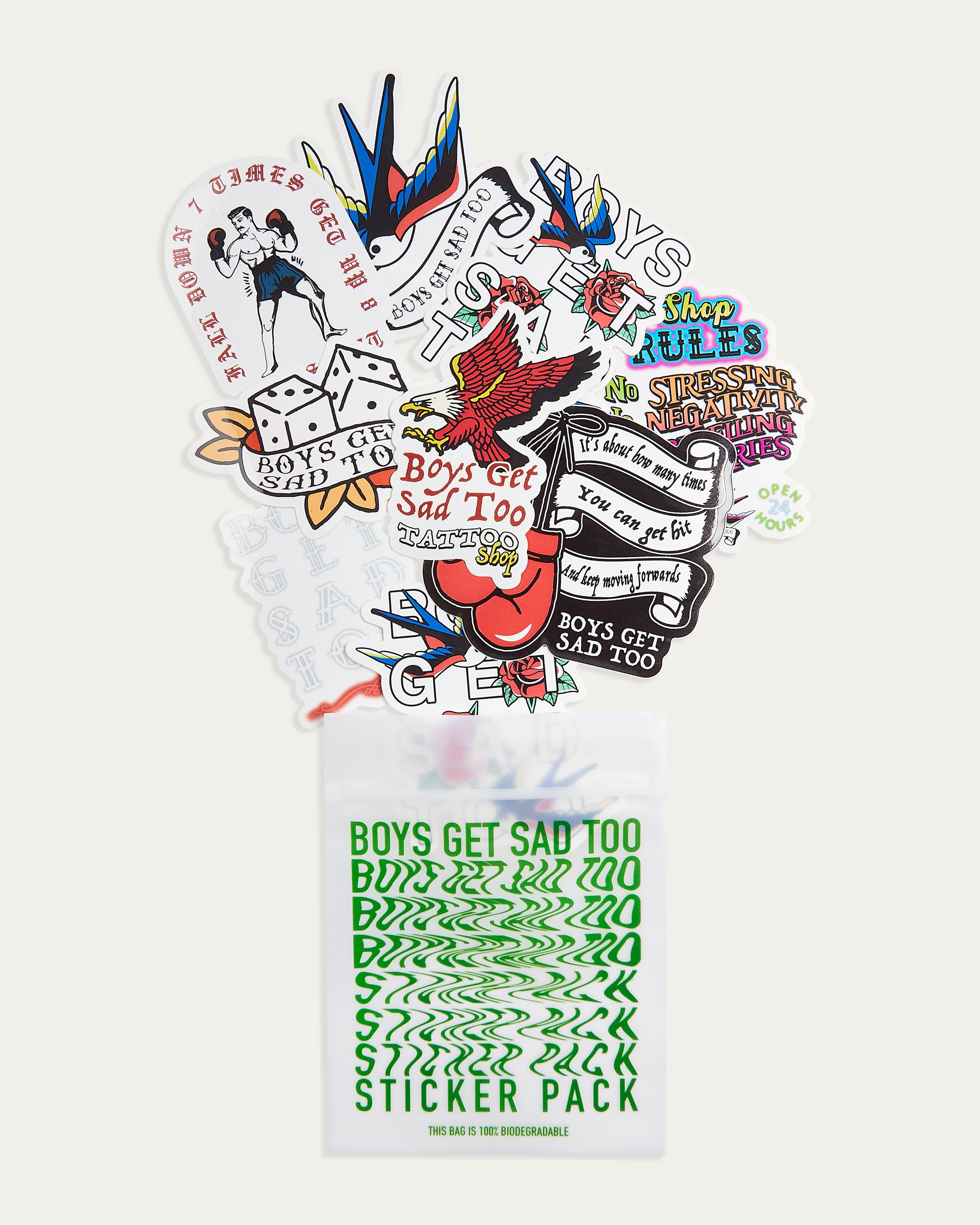 TATTOO COLLECTION 9 VINYL STICKER PACK