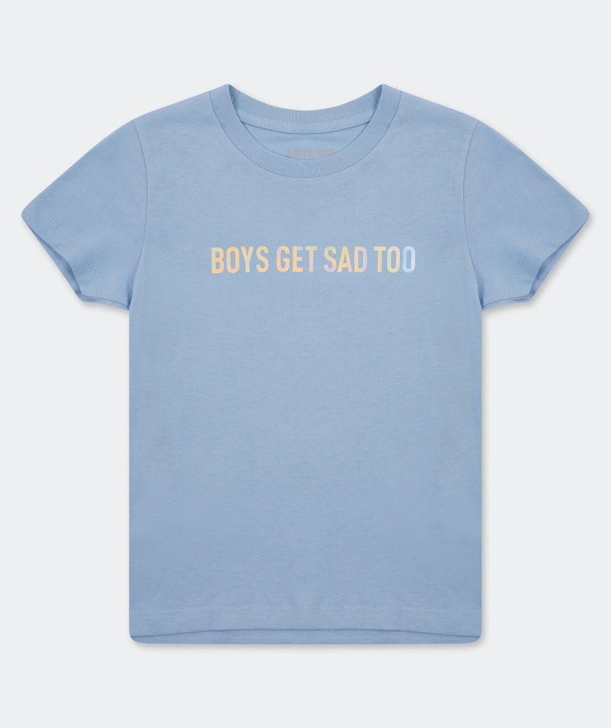 HOLOGRAM TEE BLUE KIDS - Boys Get Sad Too