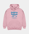 SUPPORT YOUR FRIENDS HOODY PINK