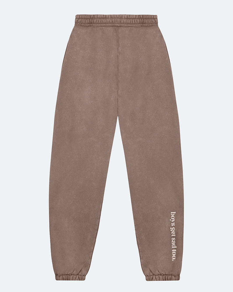 Boys brown tracksuit bottoms hotsell